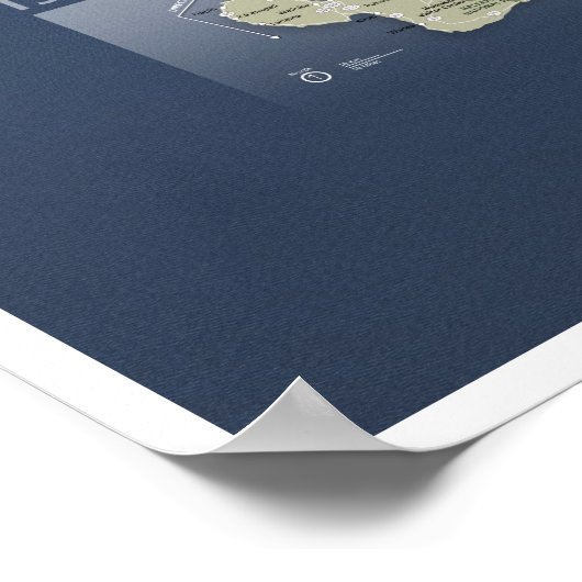 Affiche de la carte Haleakala (Coin)