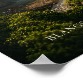 Affiche de la cascade de Blangsinga à Bali (Coin)