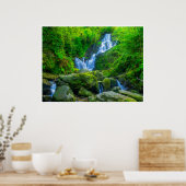 Affiche de la cascade de Torc | Parc Killarney Irl (Cuisine)