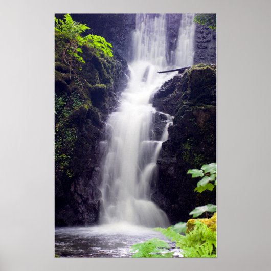 Affiche de la cascade, Écosse (Devant)