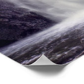 Affiche de la cascade, Écosse (Coin)