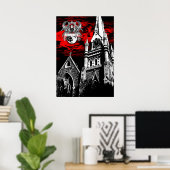 Affiche de la cathédrale HorrorFest (Bureau à domicile)