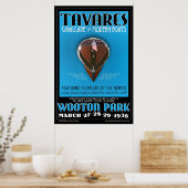Affiche de la Cavalcade de Tavares (Cuisine)