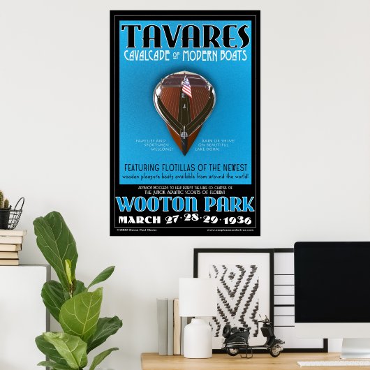 Affiche de la Cavalcade de Tavares (Bureau à domicile)