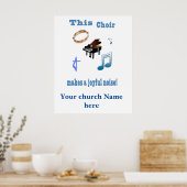 Affiche de la chorale (Cuisine)