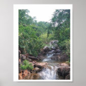 Affiche de la chute d'eau (Devant)