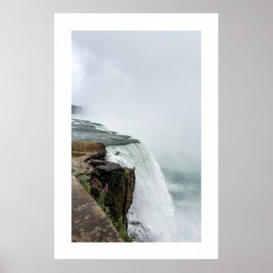 Affiche de la chute d'eau des chutes du Niagara