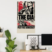Affiche de la CIA pour une démocratie sans pilote (Bureau à domicile)