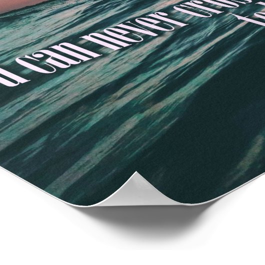 Affiche de la citation Columbus Sunset (Coin)