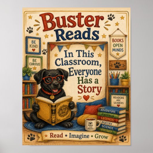 Affiche de la classe Buster lit (Devant)