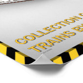 Affiche de la collection de trains de l'énergie nu (Coin)