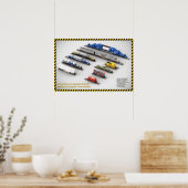 Affiche de la collection de trains de l'énergie nu (Cuisine)