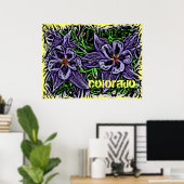 Affiche de la colonne du Colorado (Bureau à domicile)