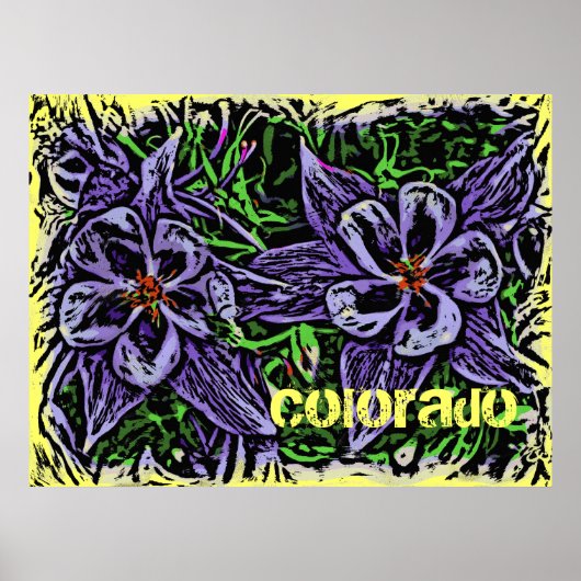 Affiche de la colonne du Colorado (Devant)