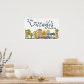 Affiche de la communauté des villages de Floride (Cuisine)