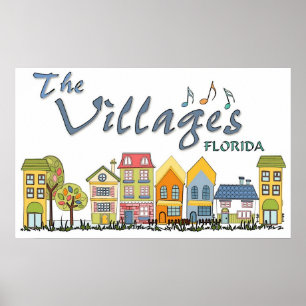 Affiche de la communauté des villages de Floride