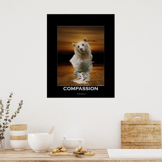 Affiche de la COMPASSION (Ours d'Esprit) (Cuisine)