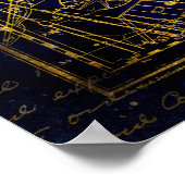 affiche de la constellation d'orion (Coin)