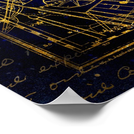 affiche de la constellation d'orion (Coin)