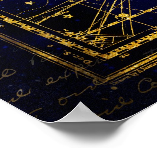 affiche de la constellation du cancer (Coin)