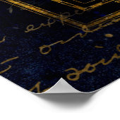 affiche de la constellation du chat et du serpent (Coin)