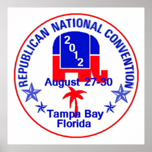 Affiche de la Convention RNC