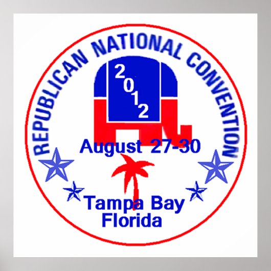 Affiche de la Convention RNC (Devant)