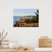 Affiche de la côte centrale de Californie (Cuisine)