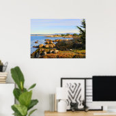 Affiche de la côte centrale de Californie (Bureau à domicile)