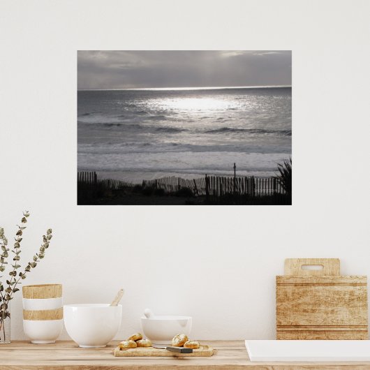 Affiche de la côte du Pacifique (Cuisine)