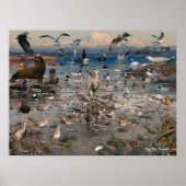 Affiche de la côte du Pacifique (Devant)