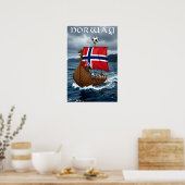 Affiche de la coupe du monde de Norvège (Cuisine)