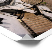 affiche de la cour du château d'elmina (Coin)