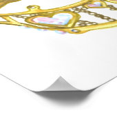 Affiche de la couronne de la Reine des Coeurs (Coin)