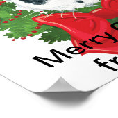 Affiche de la couronne de Noël de Marlon Bundo (Coin)