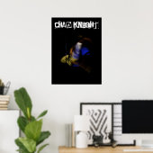 Affiche de la Cravate de Chad Knight Blurry (Bureau à domicile)