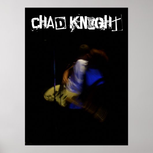 Affiche de la Cravate de Chad Knight Blurry (Devant)