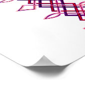 Affiche de la Croix éthiopienne (Coin)