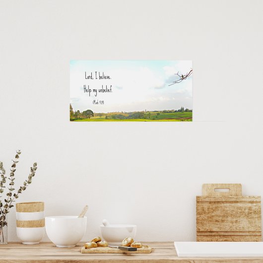 Affiche de la croyance (Cuisine)