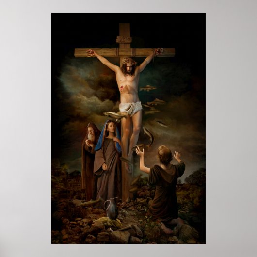 affiche de la crucifixion (Devant)