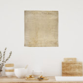 Affiche de la Déclaration des droits (Cuisine)