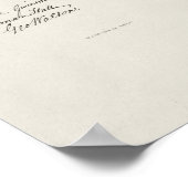 Affiche de la déclaration d'indépendance des États (Coin)