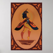 Affiche de la déesse égyptienne MAAT (Devant)