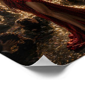 Affiche de la déesse féline de l'influence (Coin)