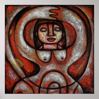 Affiche de la déesse (fertilité)