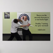 Affiche de la défense du couteau (Devant)