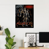 Affiche de la déité Alganon Vakgarr (Bureau à domicile)