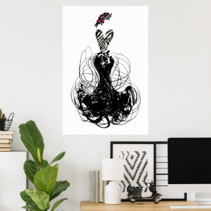 Affiche de la diva de la mode