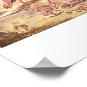 Affiche de la famille de cailles (Coin)