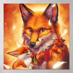affiche de la famille fox